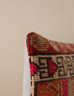 Vintage Lumbar Pillow No. 256, 16