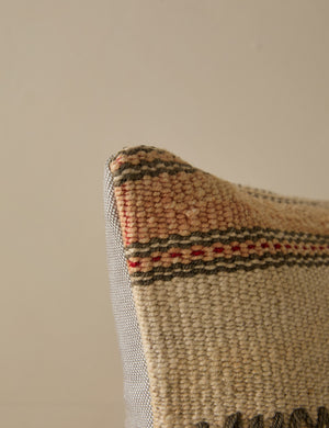 Vintage Lumbar Pillow No. 263, 12