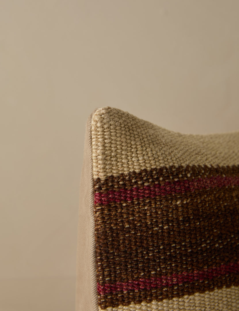 Vintage Lumbar Pillow No. 278, 12" x 20"