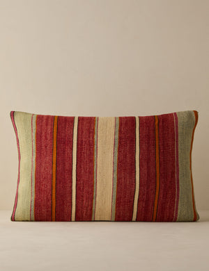 Vintage Lumbar Pillow No. 283, 16