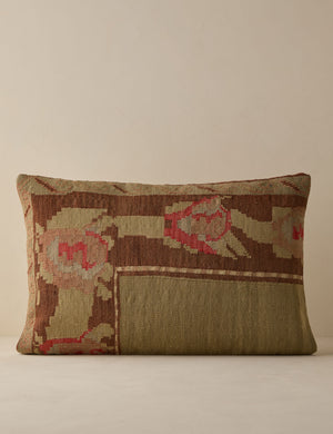 Vintage Lumbar Pillow No. 286, 16