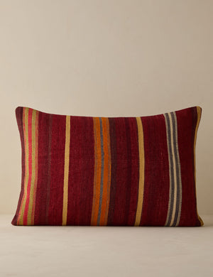 Vintage Lumbar Pillow No. 295, 16