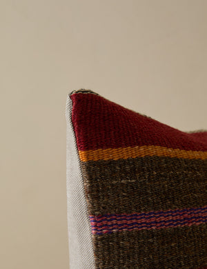 Vintage Lumbar Pillow No. 296, 16