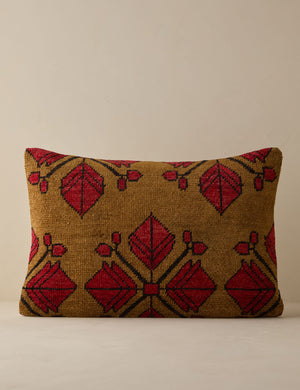 Vintage Lumbar Pillow No. 302, 16