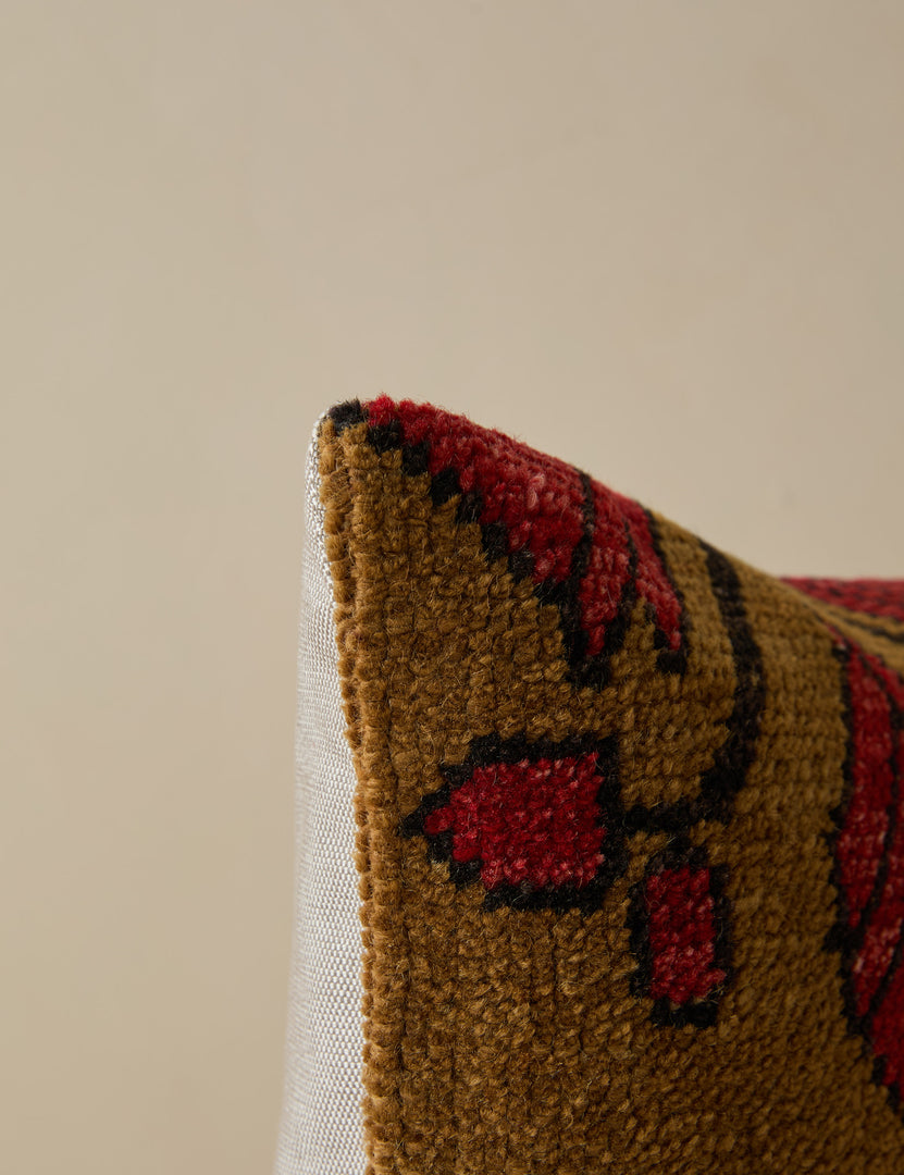 Vintage Lumbar Pillow No. 302, 16" x 24"