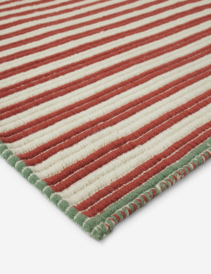 Volante Indoor / Outdoor Rug Swatch, Chili