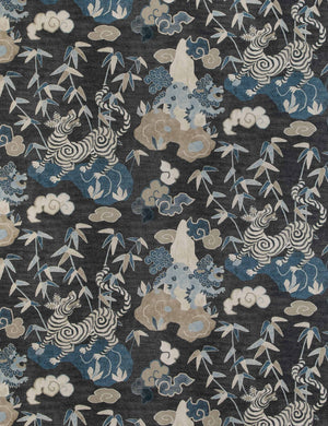 Shan Cotton Fabric Swatch, Blue