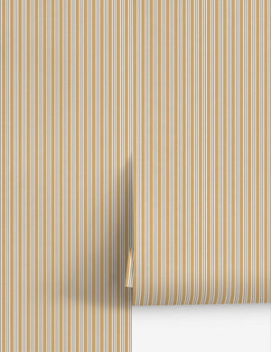 Scalamandre Linn Wallpaper by Sandberg, Honey - Swatch