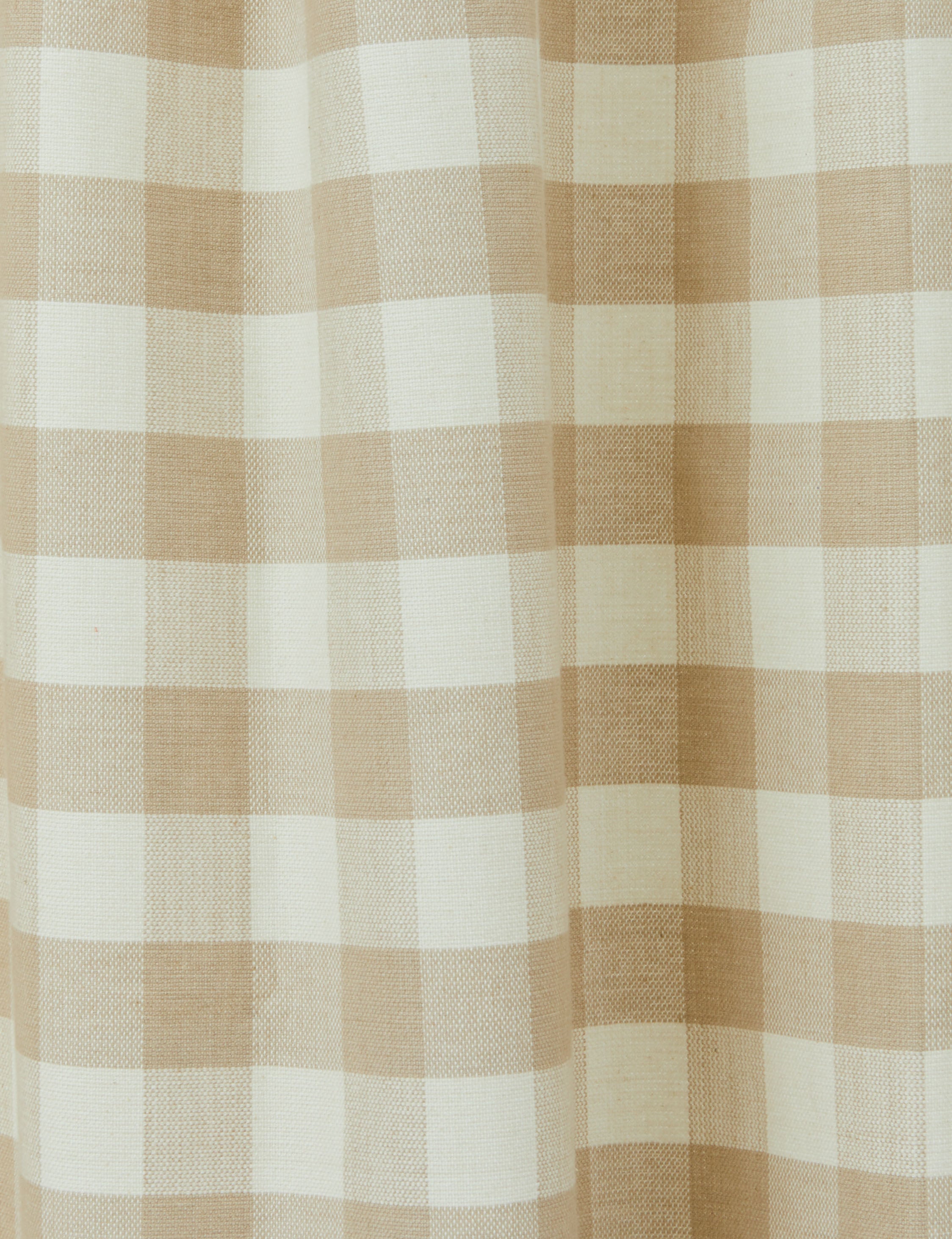 Gingham Shower Curtain