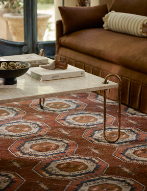 Open Box: Kimberly Square Coffee Table, Ivory Marble