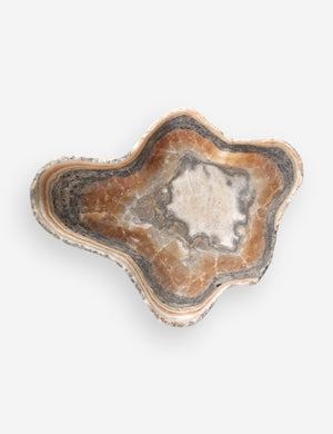 Noki Petrified Wood Bowl