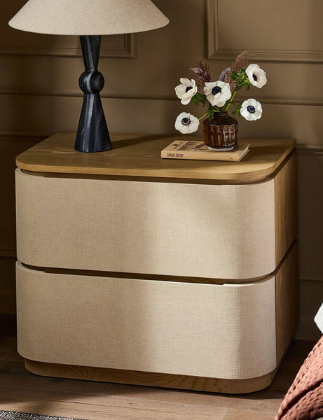 Alicia Two-Drawer Nightstand