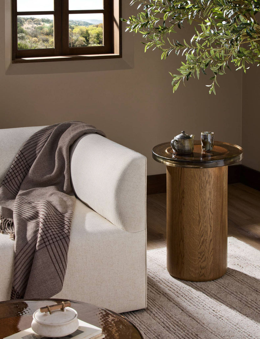 展示アウトレット品 CRASH GATE ZINRO SIDE TABLE 110242 - Okno Side
