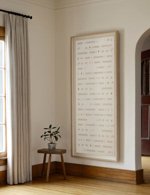 Cordian Long Wall Art : Sand