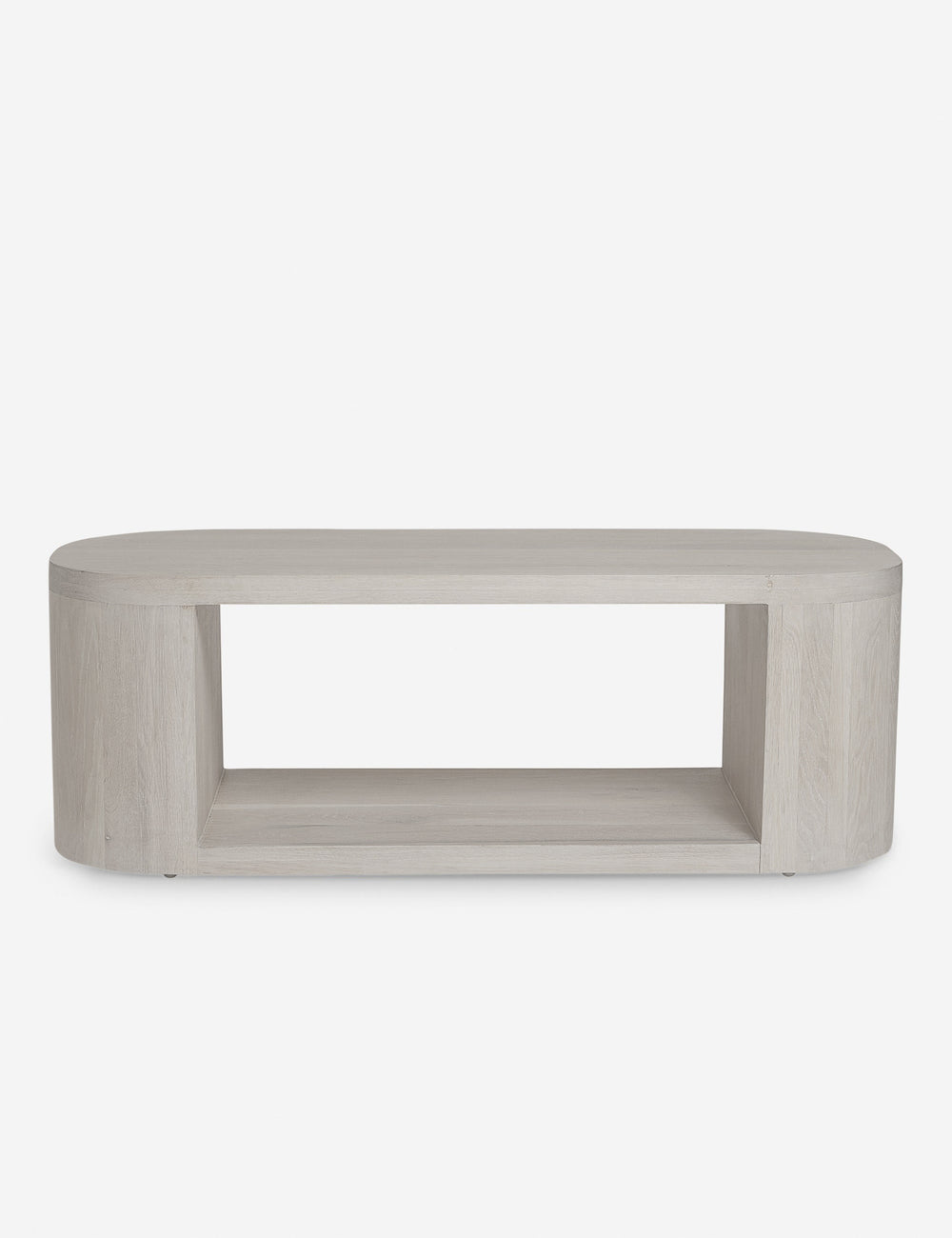Luna Modern Black Oval Coffee Table