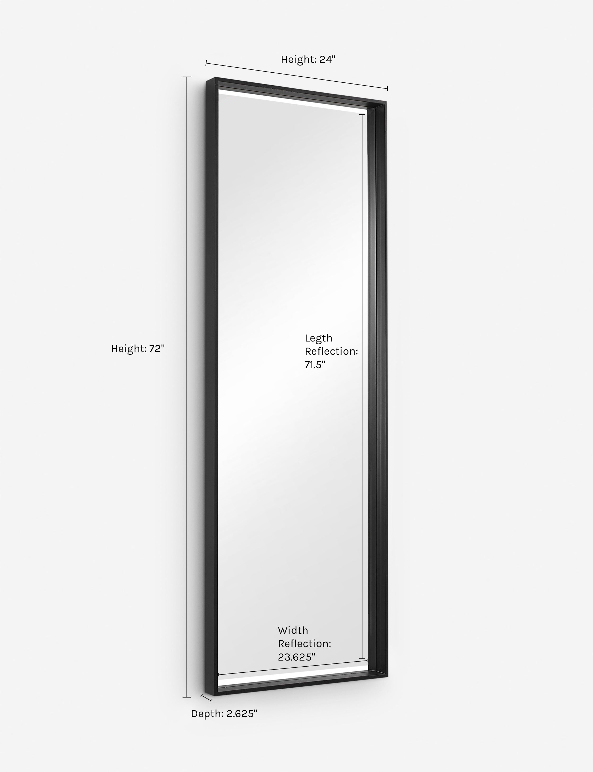 Hans Full Length Industrial Style Mirror