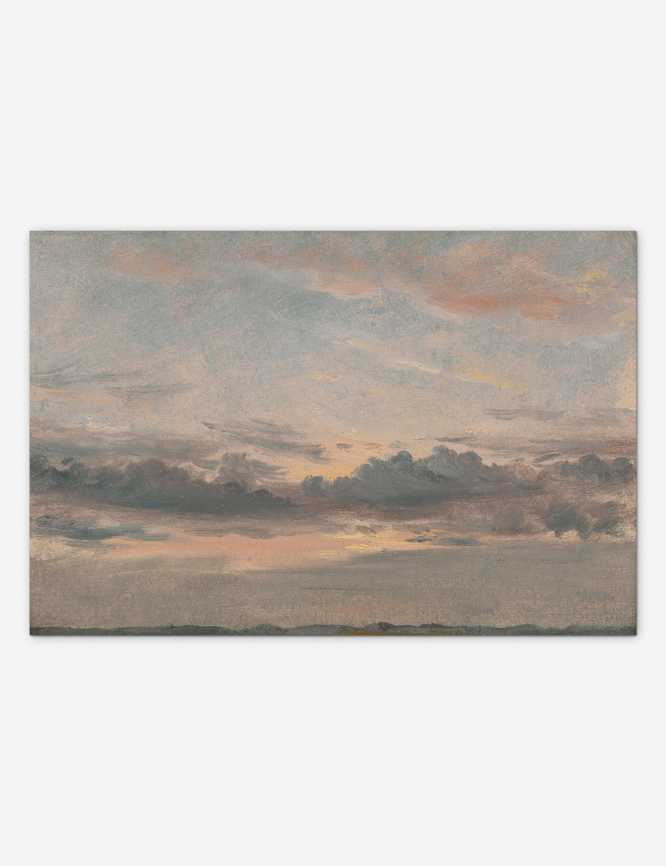 Lulu and Georgia Yale Cloud Study Print