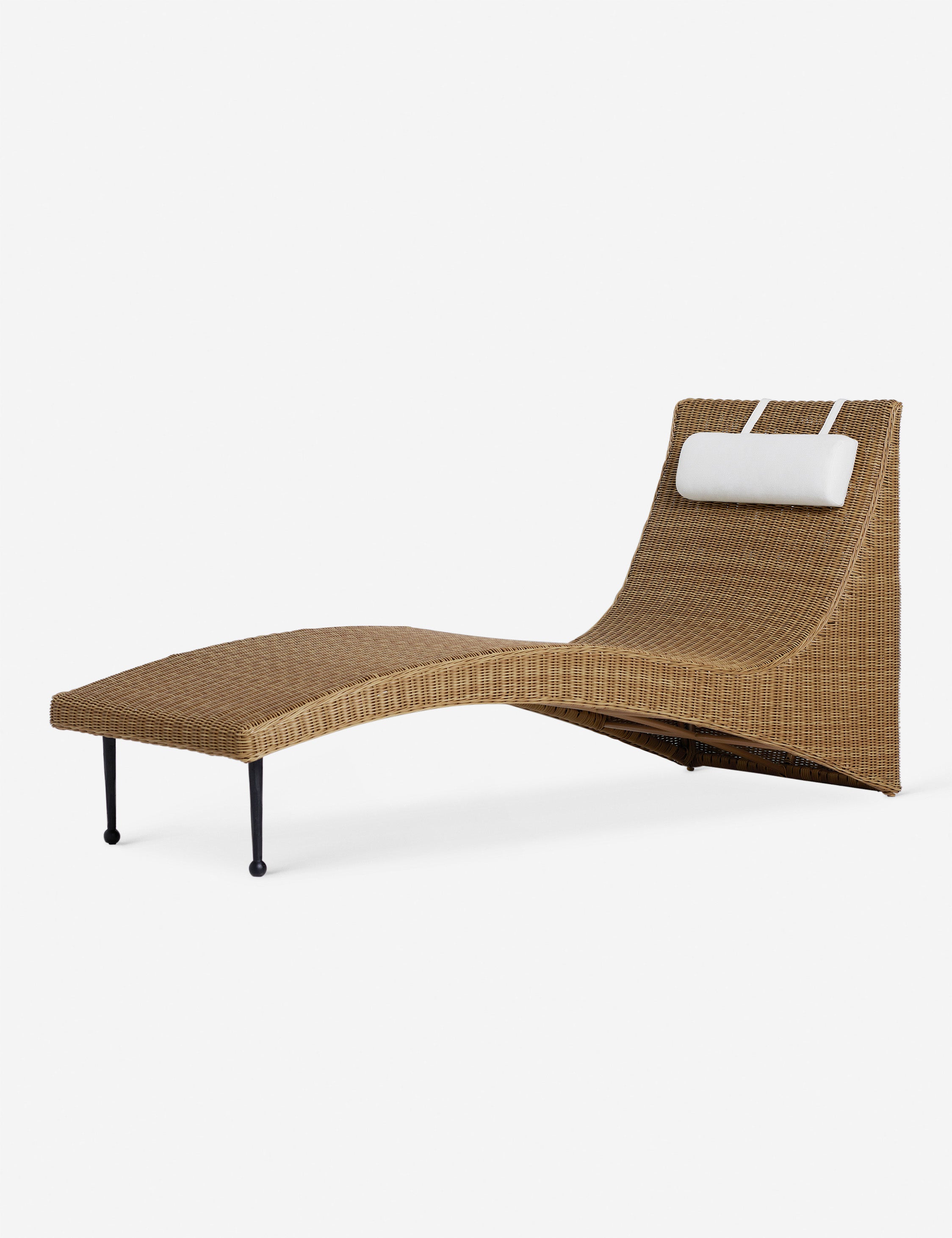 Marisol Wicker Indoor / Outdoor Chaise by Sarah Sherman Samuel