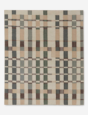 Marli Flatweave Wool Rug Swatch by Nina Freudenberger