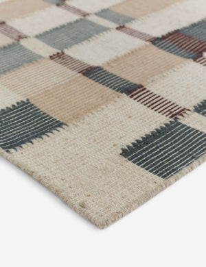 Marli Flatweave Wool Rug Swatch by Nina Freudenberger