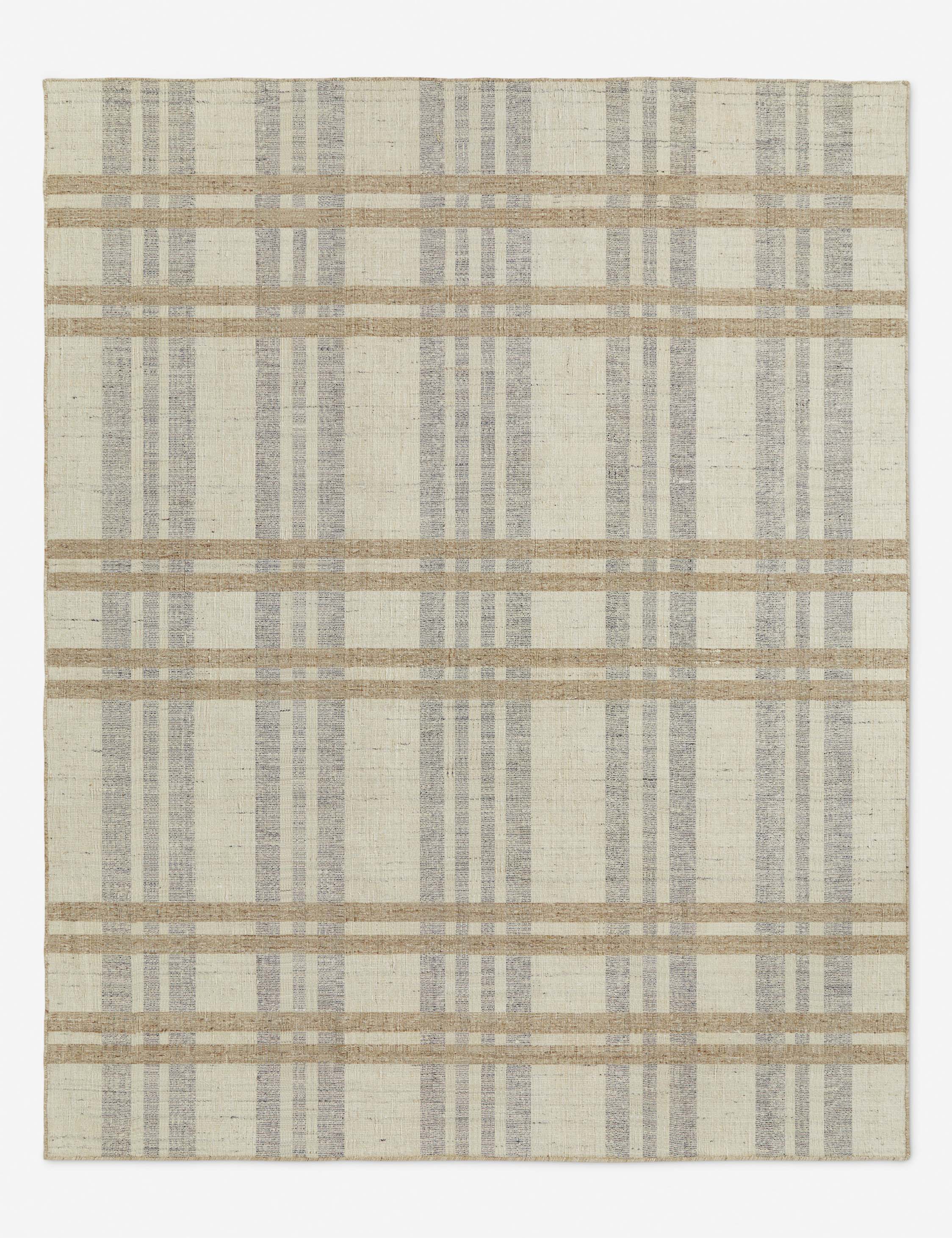 Messer Plaid Handwoven Wool Rug