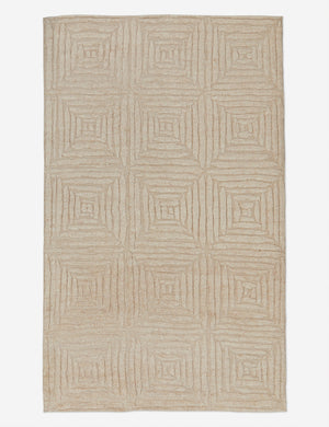 Metz Hand-Knotted Wool Rug Swatch 12
