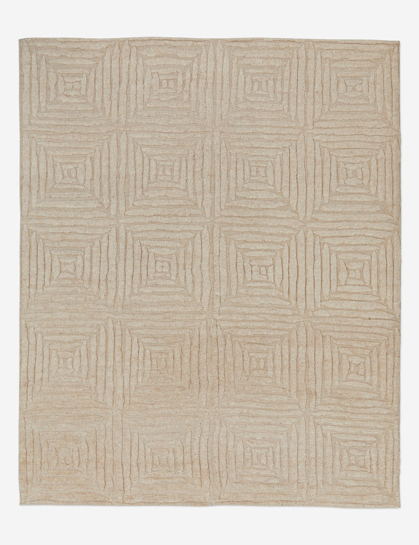 Metz Hand-Knotted Wool Rug Swatch 12" x 12"