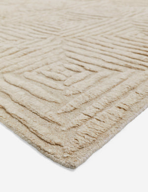 Metz Hand-Knotted Wool Rug Swatch 12