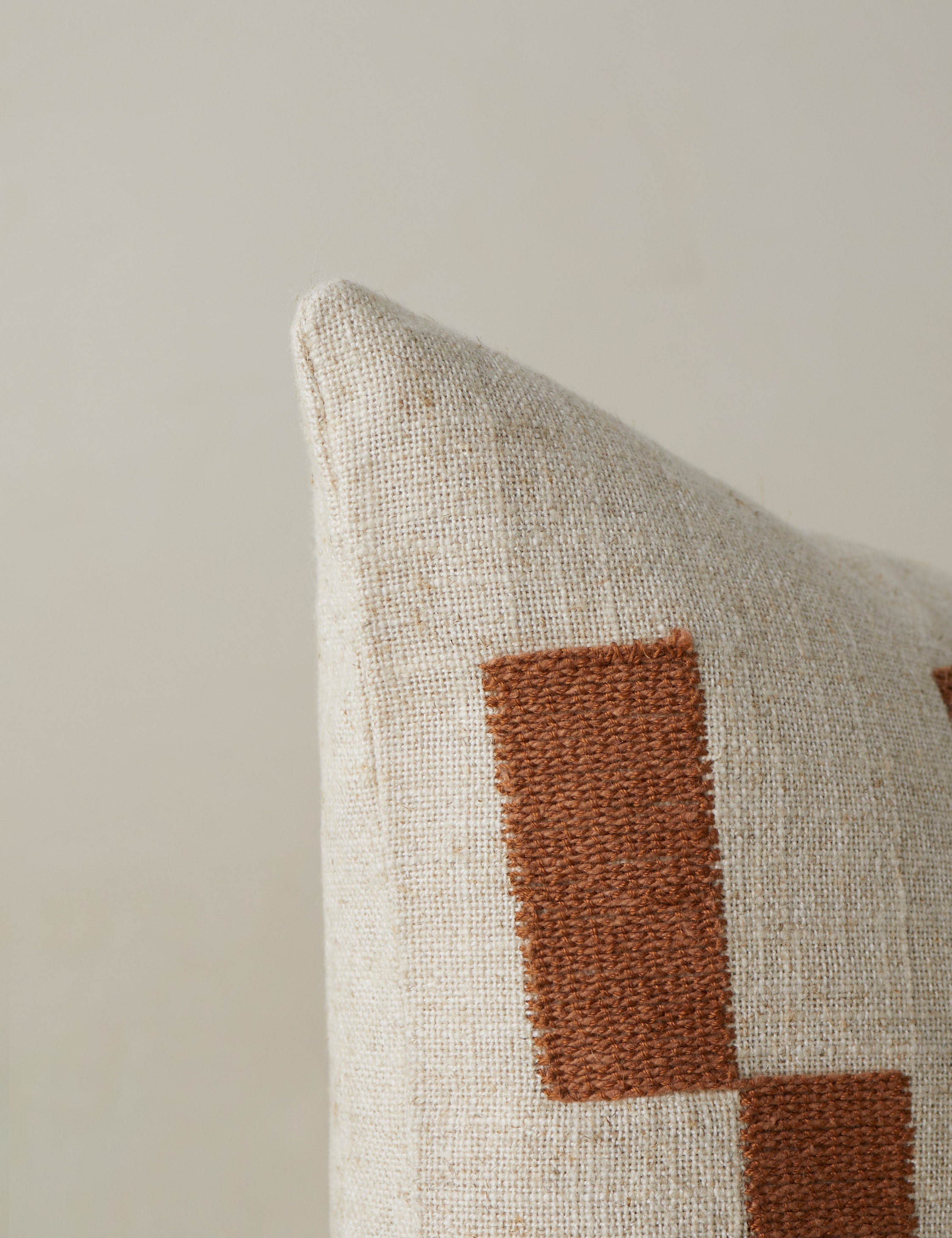 Lulu and Georgia Mosaic Embroidered Pillow - Thumbnail 4