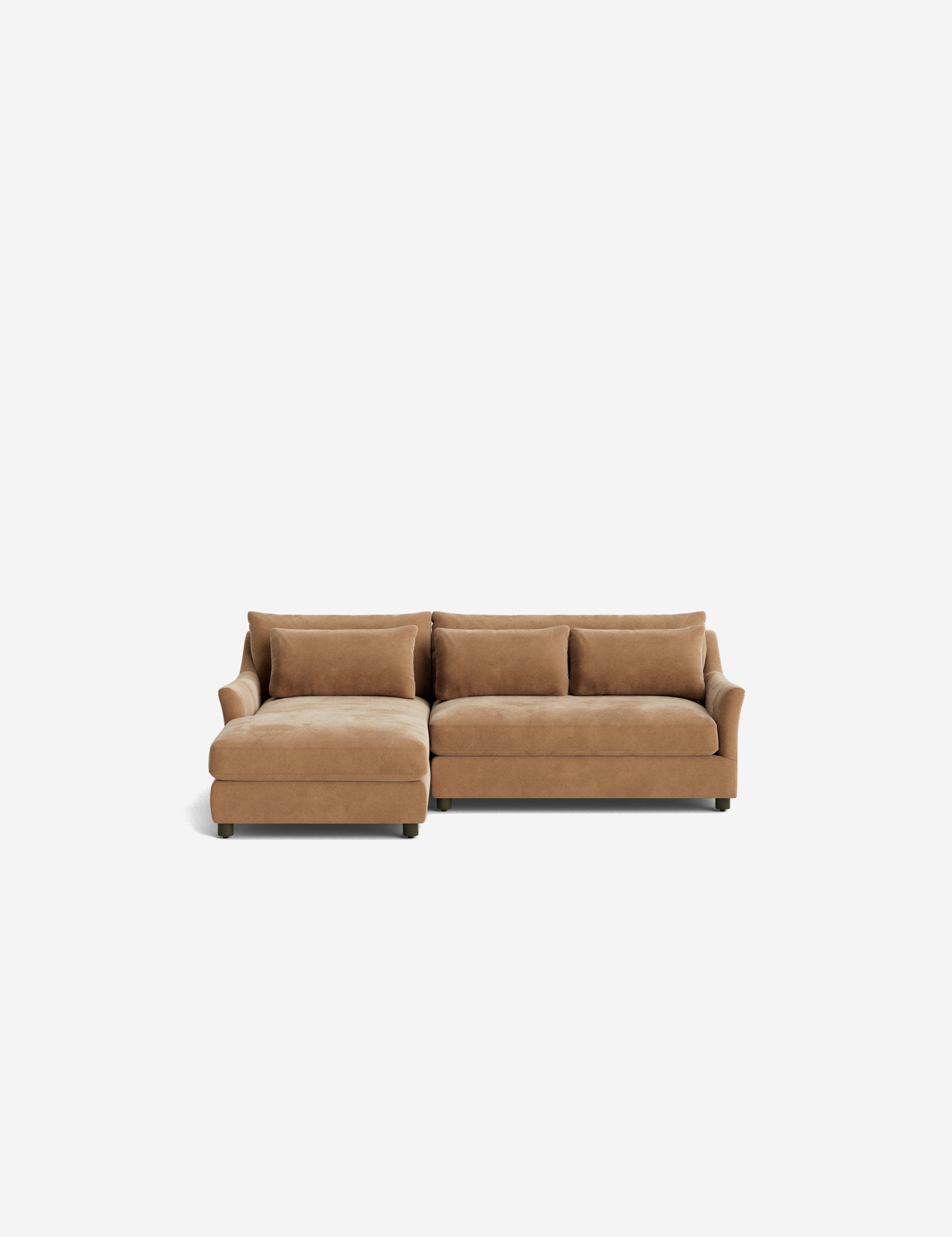 #color::caramel-vintage-velvet #size::101-W #configuration::left-facing
