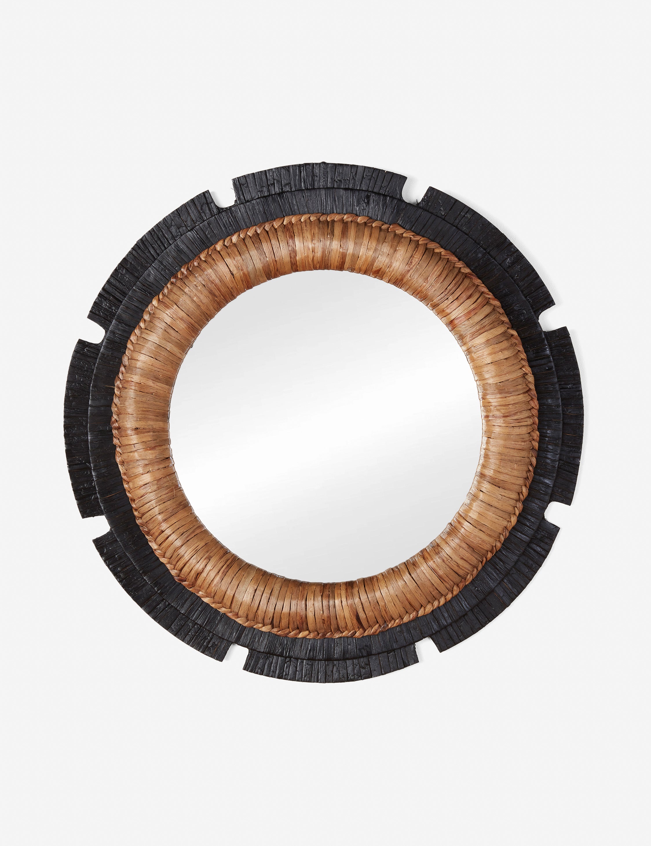 LANDGATHOME Eloy Woven Mirror