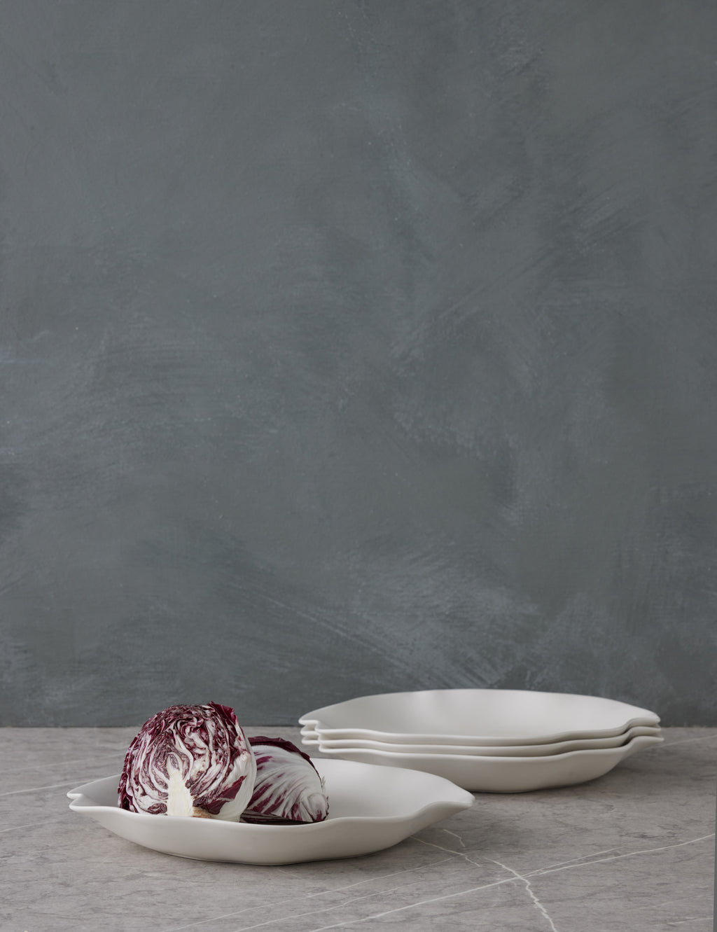 Nadia Satin-Matte Stoneware Dinnerware 4-Piece Set