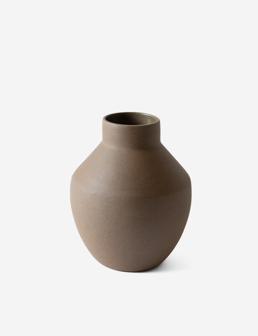 #color::brown | Egeo tapered ceramic Vase by Al Centro Ceramica