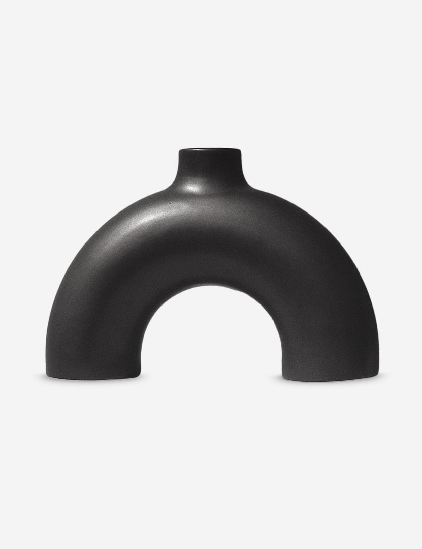 #color::black | Half Polo Decorative Vase by Osmos Studio