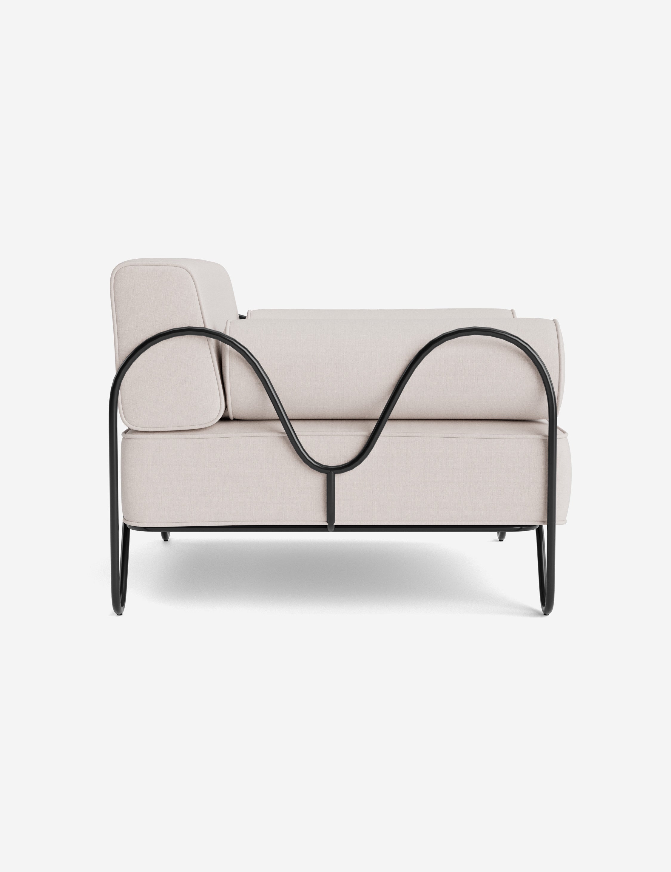 Lulu and Georgia Peggy Accent Chair - Thumbnail 5