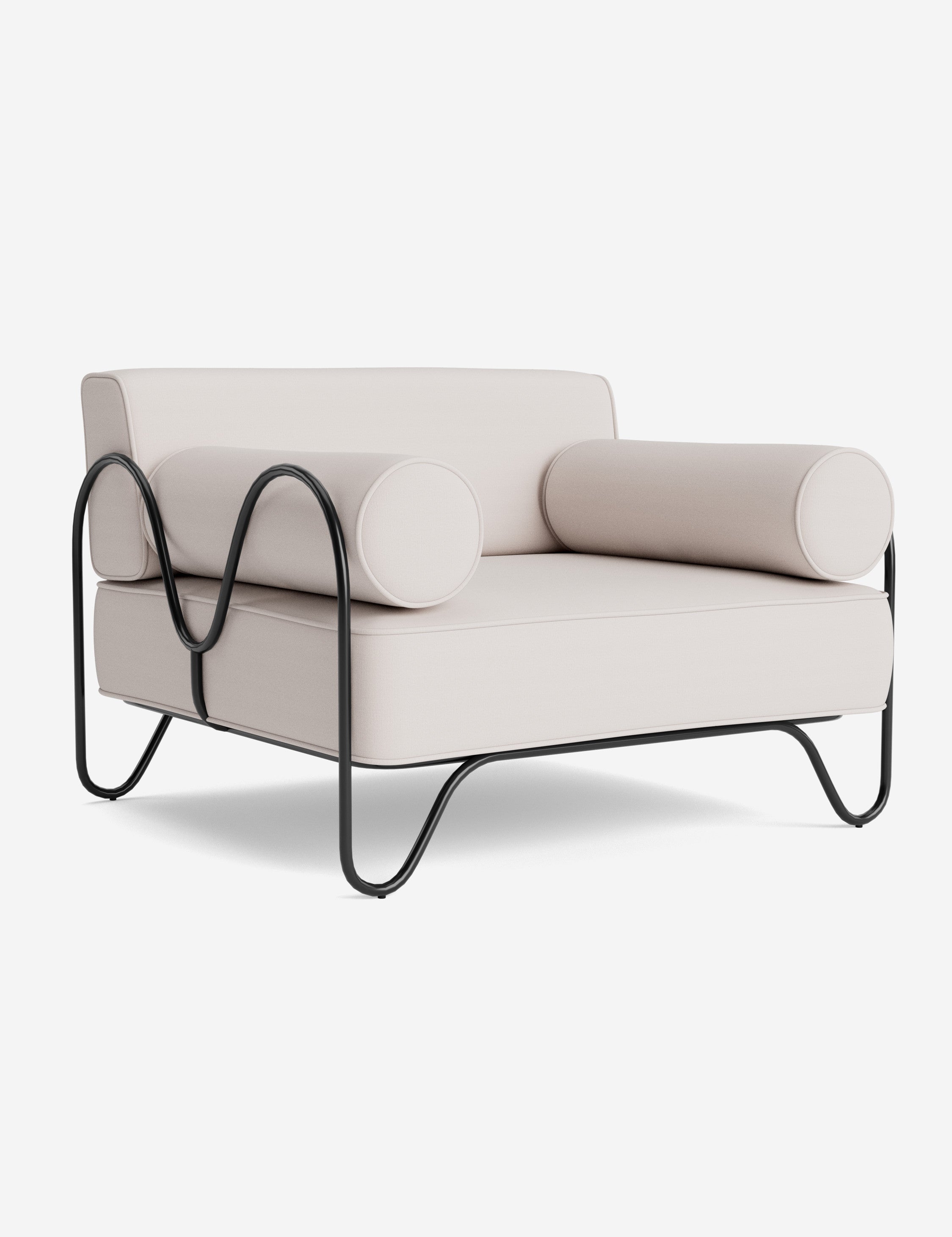 Sarah Sherman Samuel Peggy Outdoor Chaise - Thumbnail 2
