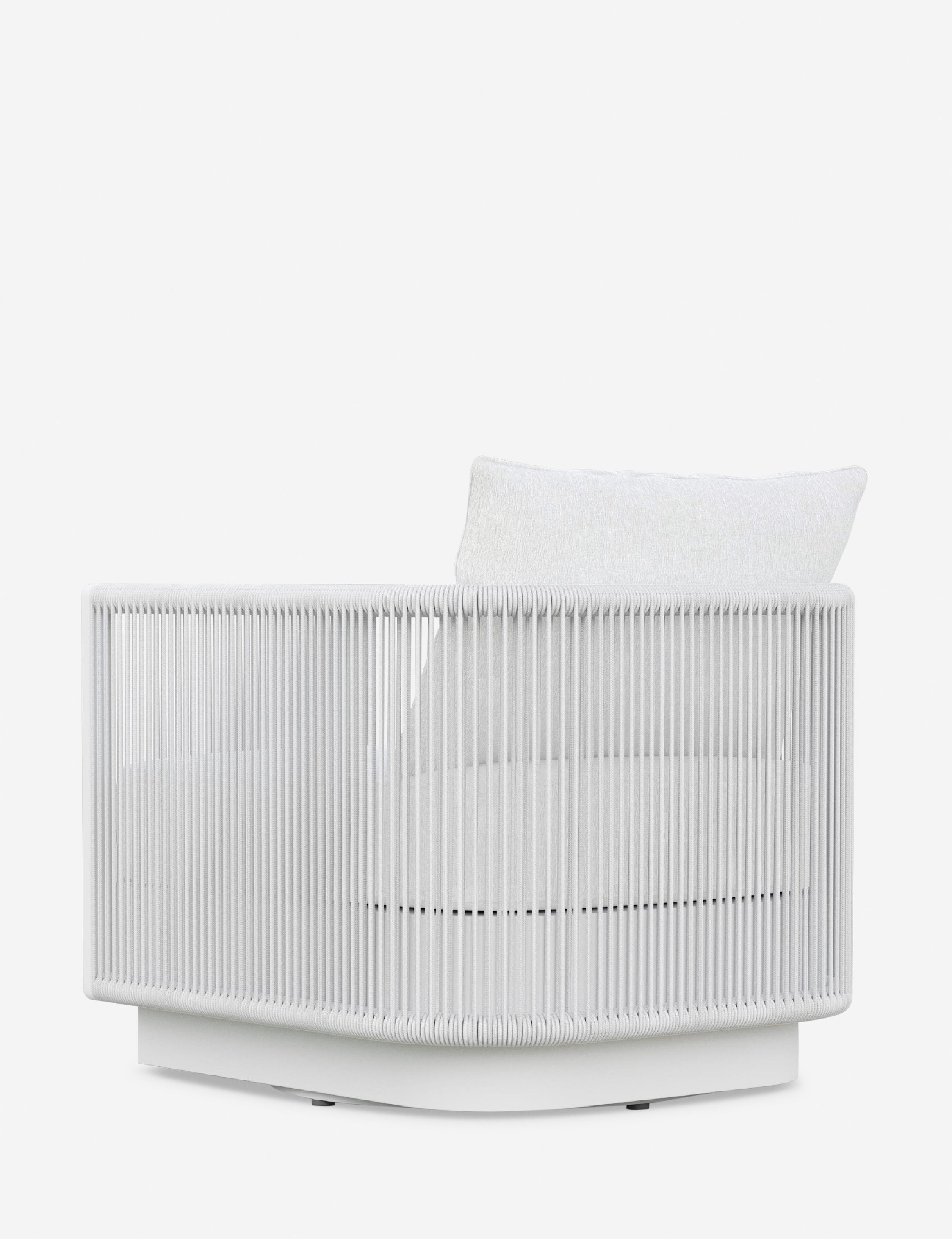 Romero Indoor / Outdoor Swivel Chair - Thumbnail 4