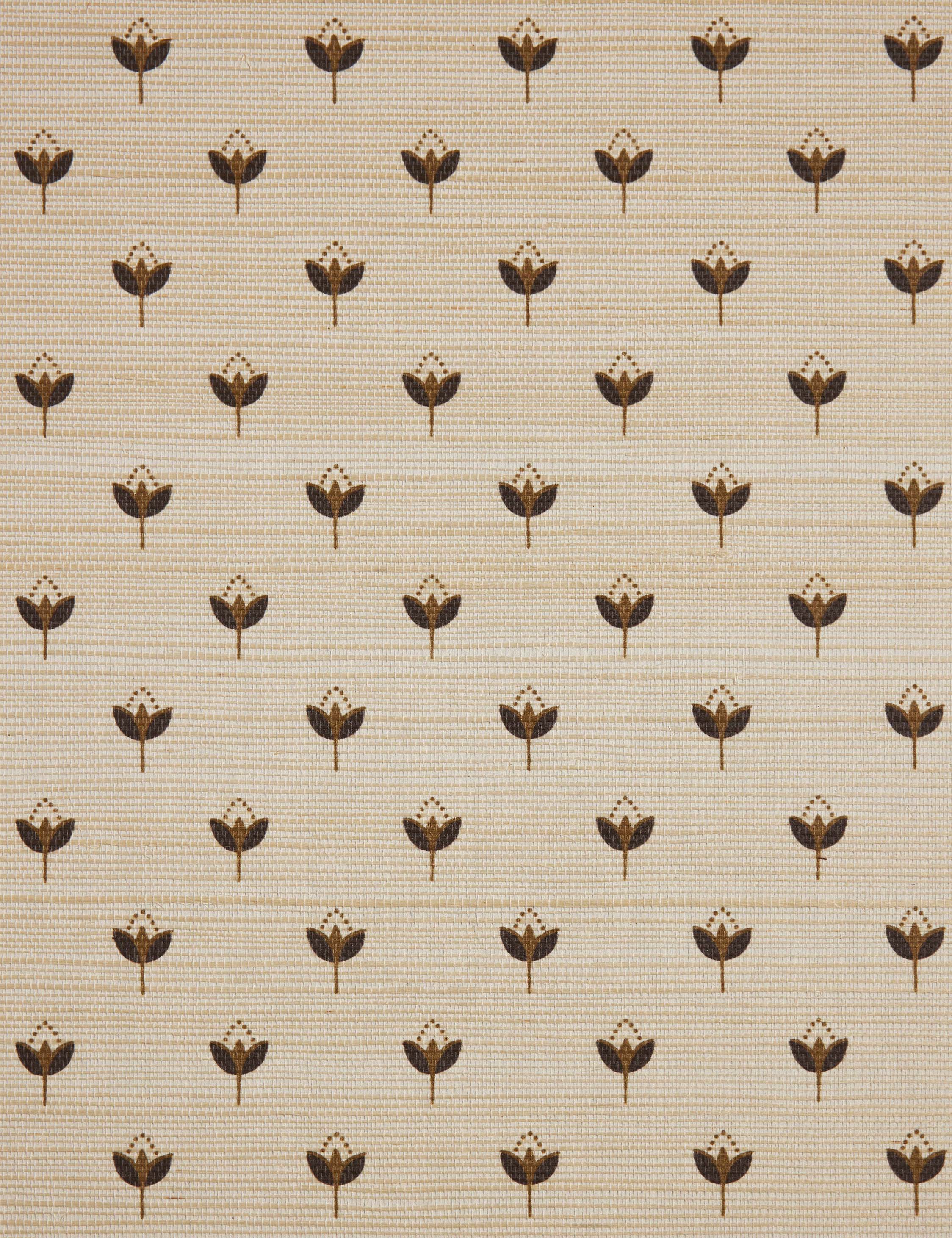 Poiret Grasscloth Wallpaper - Thumbnail 2