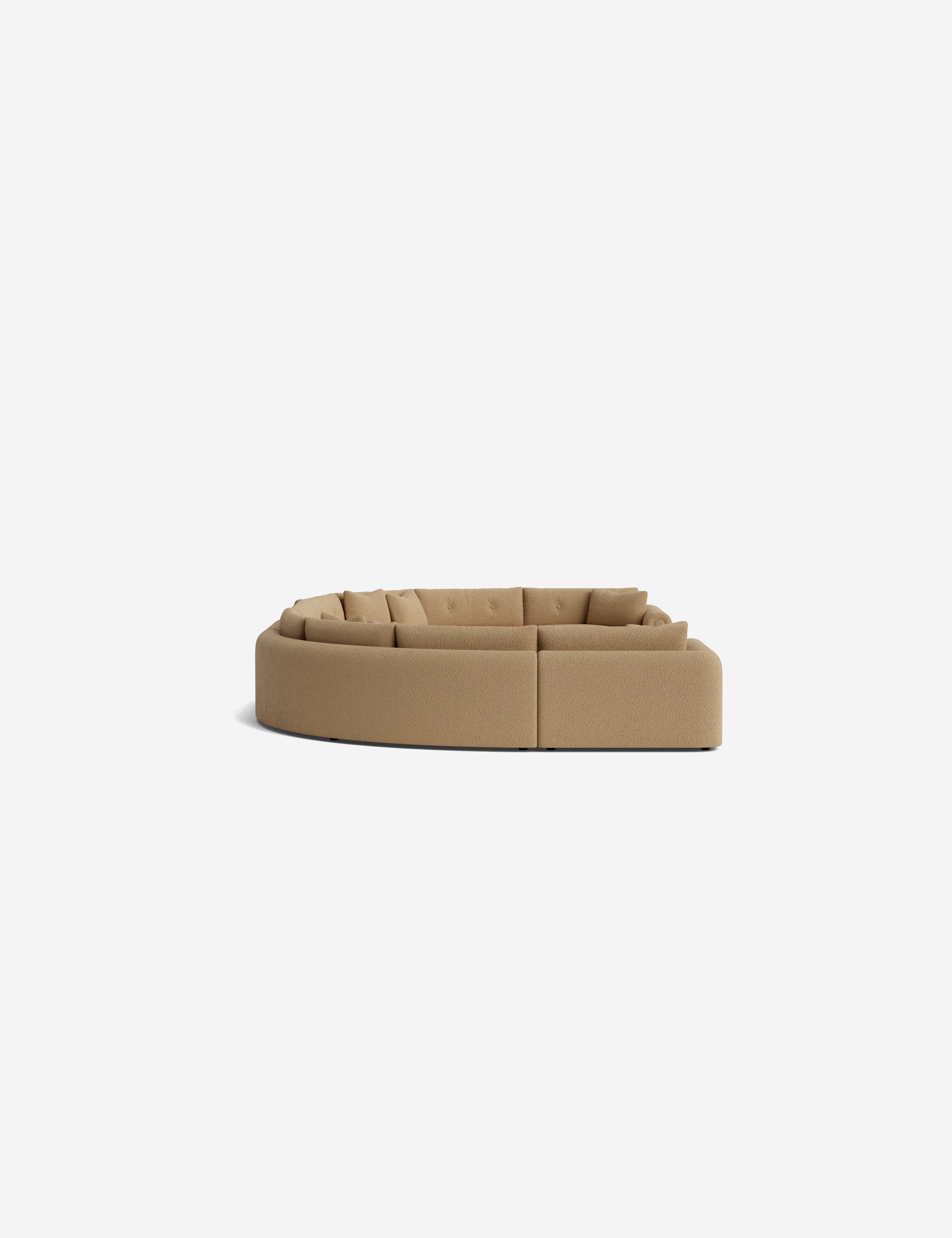 Rosado Modular U-Shaped Sectional Sofa - Thumbnail 2