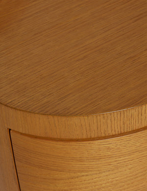 Open Box: Ripple Nightstand, Honey Oak by Sarah Sherman Samuel