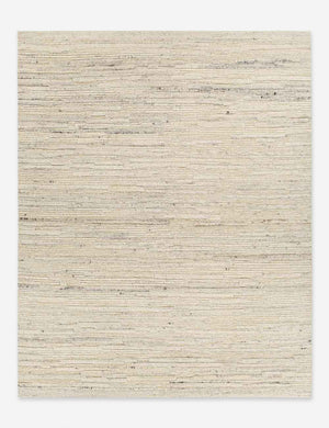 Rizzoli natural handwoven Rug with tonal coloring and a textured wool construction