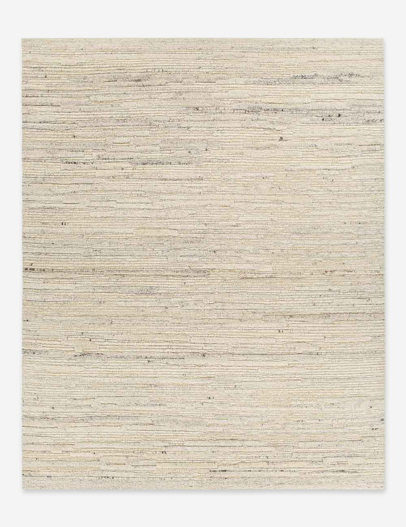 #color::neutral #size::2--x-3- #size::2-6--x-8- #size::5--x-7-6- #size::8--x-10- #size::9--x-12- #size::10--x-14- | Rizzoli natural handwoven Rug with tonal coloring and a textured wool construction