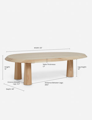 Open Box: Rodolfo Coffee Table, Natural