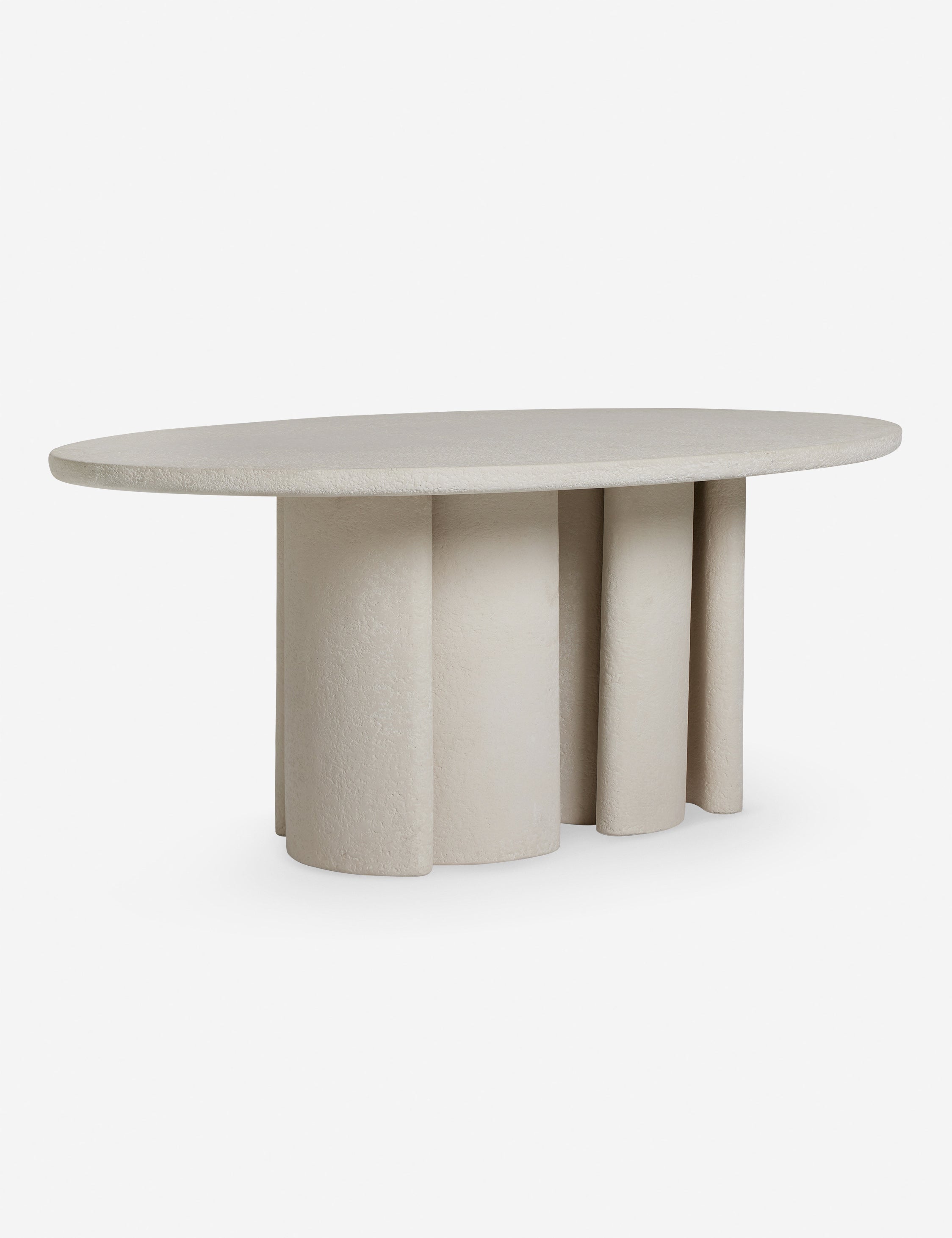 Rodrigo Indoor / Outdoor Oval Dining Table - Thumbnail 2