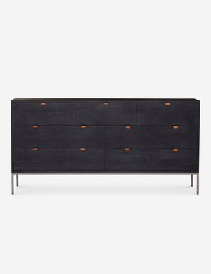 Open Box: Rosamonde 7-Drawer Dresser, Black