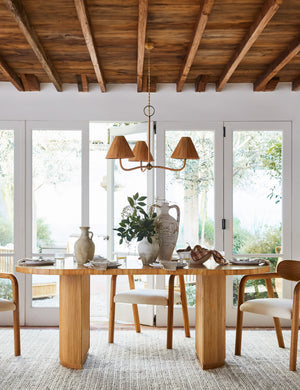 Open Box: Elvia Oval Dining Table, Natural