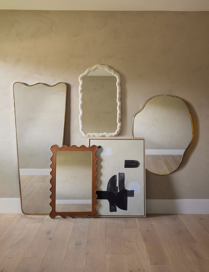 Sarah Sherman Samuel Anastasia Arched Ridged Mirror
