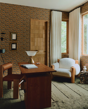 Raita Hand-Knotted Wool Rug Swatch by Sarah Sherman Samuel, Moss