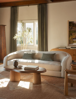 Shaw Sofa : Caramel Vintage Velvet / 100