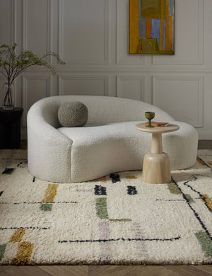 Staccato Hand-Knotted Wool Rug Swatch